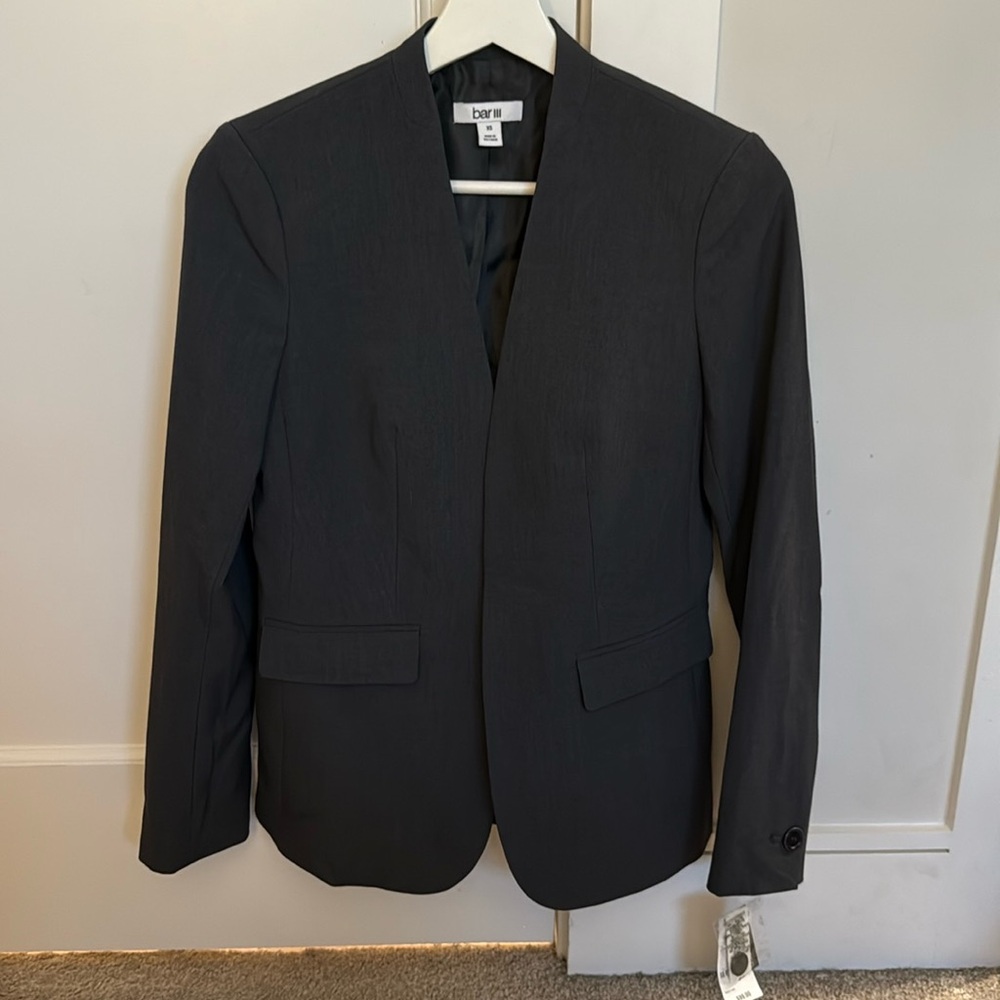 Women’s charcoal blazer XS